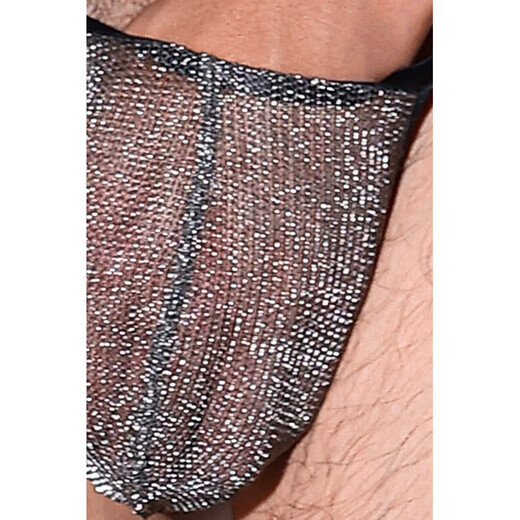 Original love chainmail ultra-transparent metal wire silver low-waisted thong comfortable color designer style 25 new men's black one-size-fits-all waist 70cm-100cm