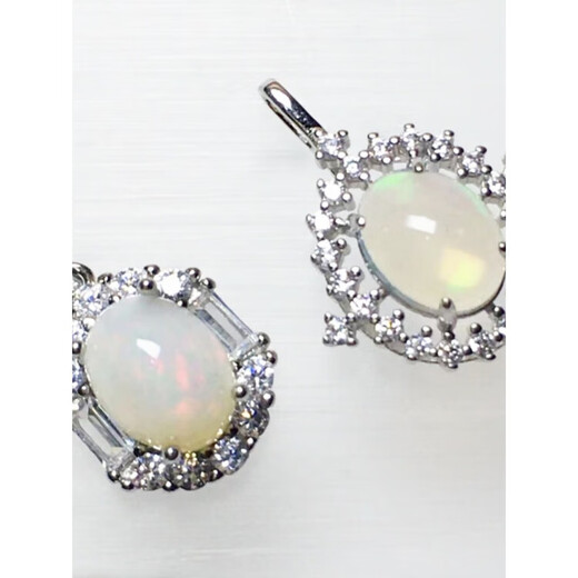 Everlasting Leaf Opal Necklace Opal Pendant Opal Colored Opal Necklace Natural Crystal 233