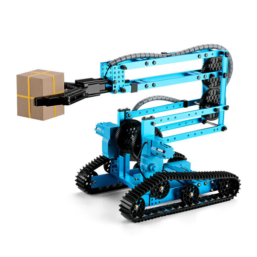 Huanyu (HUANYU) multifunctional stunt remote control robot high-tech children's alloy mechanical arm smart mecha car competition gift K2-alloy crawler lift mecha car-full version