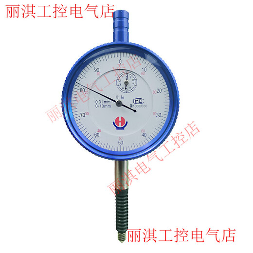 Indicador de dial mecánico Haineway Weihai Yufu 0-5 0-10 0-20 0-30 Indicador de dial de puntero 0-10 mm (a prueba de polvo y aceite)