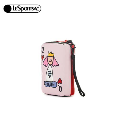 LeSportsac new funny duck small lucky series king poker childlike change storage clutch king and queen