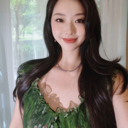 DL 1998 quality tanzanite necklace 18K gold beads natural freshwater aurora round pearl necklace full of stars 18K gold tanzanite aurora freshwater pearl necklace double buckle head