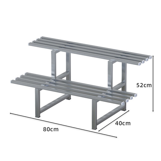 Anya stainless steel balcony flower stand iron ladder floor-standing multi-layer succulent living room storage outdoor decorative flower pot rack