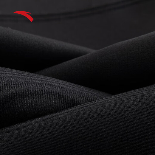 ANTA Micro-pressure Shaping Tights Women's Autumn and Winter New Style Plush Warm Butt Lift Cycling Yoga Pilates Basic Black-2 2XL (Female 180)