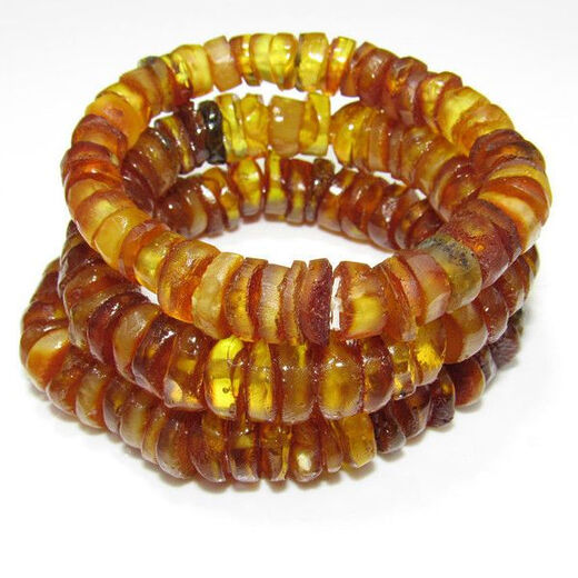 Baltic Bracelet Buddha Beads Bracelet Accessories Amber Wenwan Loose Beads Beeswax 9-10MM