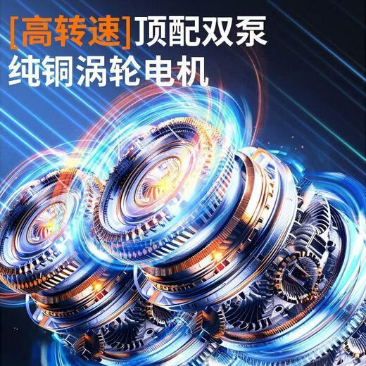 Genuine German wireless air pump, high-pressure air pump, high-power powerful inflatable portable motorcycle, dual-pump booster 150psi atmospheric pressure air pump