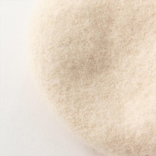 DAVE&BELLA girls' hats, stylish children's berets, wool, medium and large children's pullover hats, autumn and winter new children's hats, warm hats, off-white, in stock 50 (recommended hat circumference is about 48-50cm)