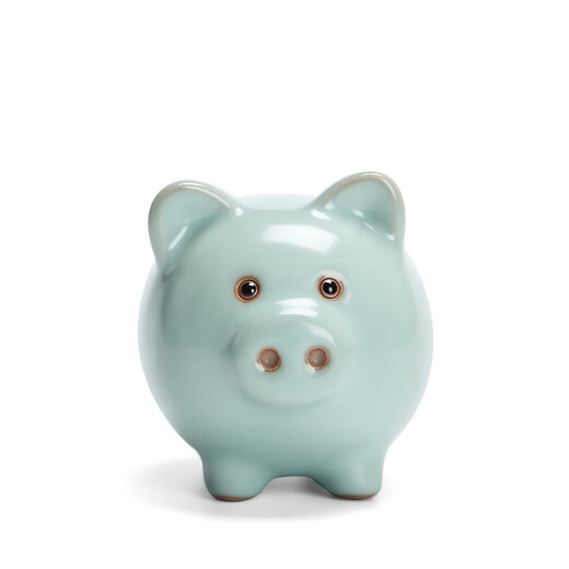 Looking for Ru Ru Kiln Tea Pet Pig Ornaments, Cute and Rareable Split Ice Cracking Glaze Kung Fu Tea Accessories Tea Ceremony Zodiac Piglets Ru Kiln Pigs