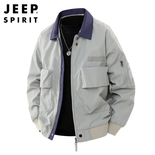 JEEP SPIRIT Jeep jacket men's workwear flight jacket men's autumn and winter tops high-end sports casual American men's clothing