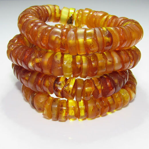 Baltic Bracelet Buddha Beads Bracelet Accessories Amber Wenwan Loose Beads Beeswax 9-10MM