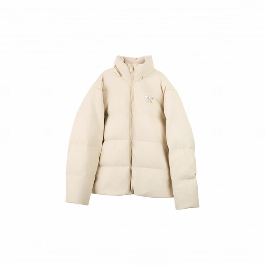 BOY LONDON simple and fashionable hooded long-sleeved down jacket, same style for men and women, Khaki Khaki XS