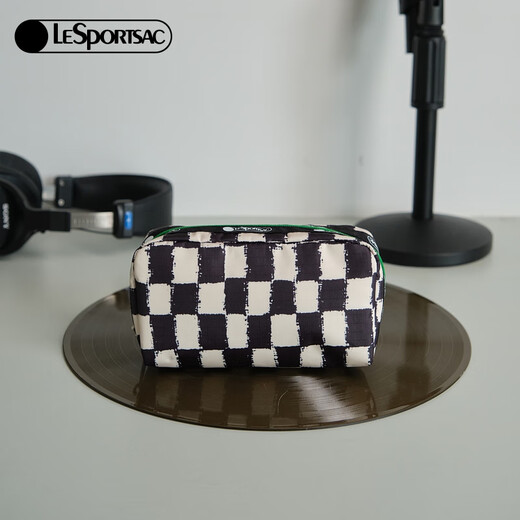 LeSportsac new bag women's bag TRENDY trendy printed cosmetic bag casual clutch bag for girls gifts checkerboard