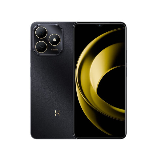 Huawei mobile phone Huawei Hi Enjoy 80 2025 new 5G mobile phone launched 24 periods of interest-free, long battery life, drop resistance and waterproof Hongmeng Security Guard earthquake early warning infrared remote control pro special offer Obsidian Black 16 (8+8) GB + 256GB official standard broken screen insurance + 2 years warranty