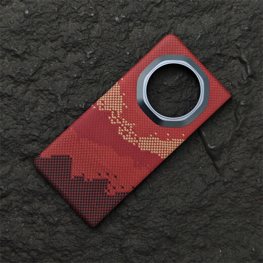 Huawei (HUAWEI) original quality Jingying Rizhao Jinshan applicable Kevlar mobile phone case magnetic MagicV3 aramid fiber v Rizhao Jinshan-magnetic Ruihong metal frame (single back cover) Magic V3