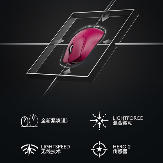 Logitech (G) GPW 4ème génération Puppy Shit King Souris de jeu sans fil double mode E-Sports 4ème génération adaptée aux petites mains cadeaux féminins identique aux joueurs professionnels Souris de jeu FPS Delta adaptée aux petites mains GPW Puppy rose + sous-main + base de chargement + boîtier de souris