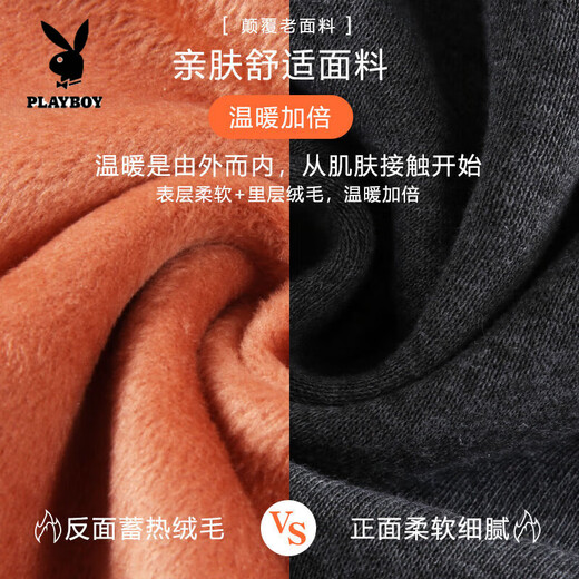 Playboy (PLAYBOY) winter velvet thickened suit for dad in winter, cotton-padded jacket, grandpa's small cotton-padded jacket, old man's baseball collar, official flagship hot-selling thickened - classic black velvet suit S Recommendation 85-115 Jin Jin is equal to 0.5 kg