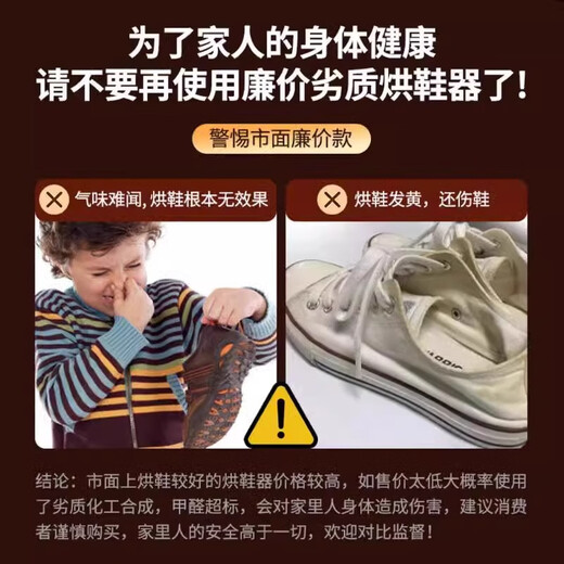 Snowshoe Dryer Home Outdoor Portable Heating Dehumidification Drying Shoes Deodorization Sterilization Gloves Intelligent Constant Temperature Standard Version Purple Light Sterilization and Antibacterial