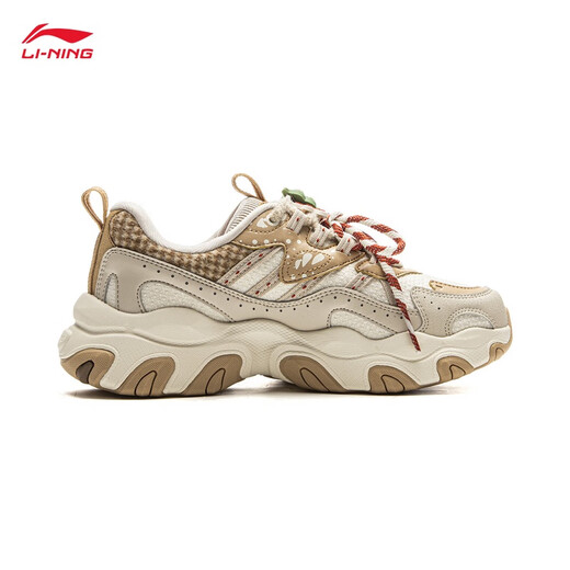 Li Ning Cat Claw LITE 3丨Dad Shoes Women's Shoes 2025 Autumn and Winter New Classic Fashion Casual Sports Shoes AGCV390