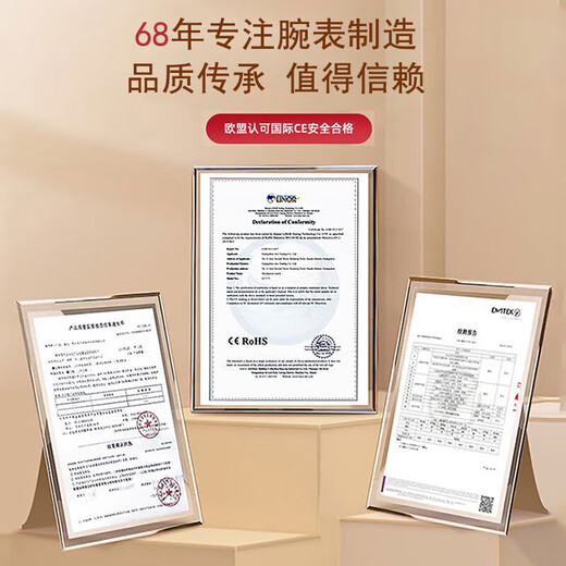 Genuine men's watch, high-end casual quartz watch, simple temperament, men's watch strap, high-looking Roman fashion watch, commander style