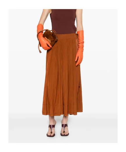 LANVIN 25FW Pleated Skirt Women Picture Color RWTR00264778H25 20 | FR-36