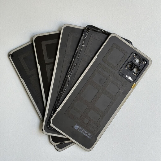 Suitable for Redmi k40S back cover original disassembly K40 game enhanced version disassembly glass back cover disassembly K40S disassembly back cover white 95 new with frame mirror