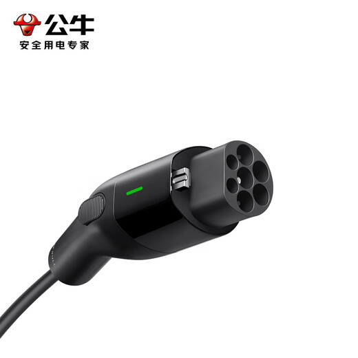 Bull (BULL) vehicle-mounted portable charging and discharging integrated gun 3.5kW new energy vehicle charging gun discharge gun 16A high power socket outdoor discharge gun plug-in row DF-F16E 10 meters 3.5KW charging and discharging integrated