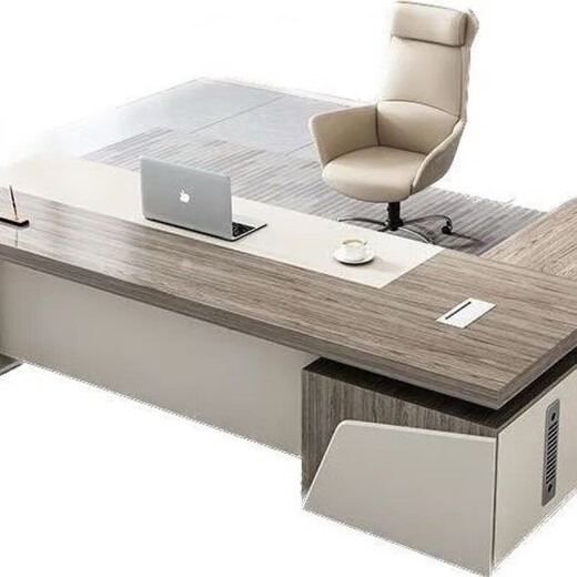Boss desk office desk and chair combination simple modern president desk atmospheric executive desk manager desk office computer desk 1.6 * 0.8 meters + side cabinet