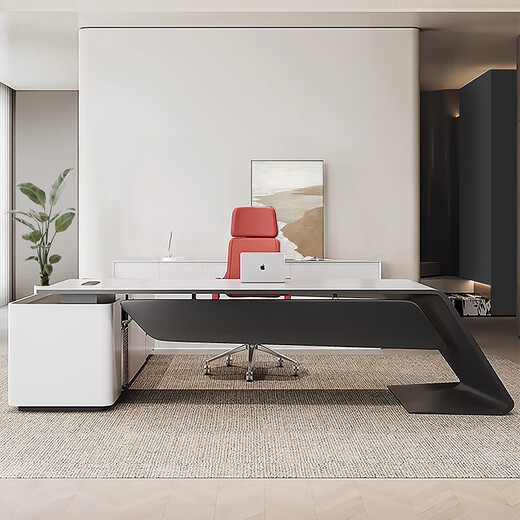 Paint desk simple modern manager desk president single desk supervisor executive desk boss desk 2.0 meters boss desk