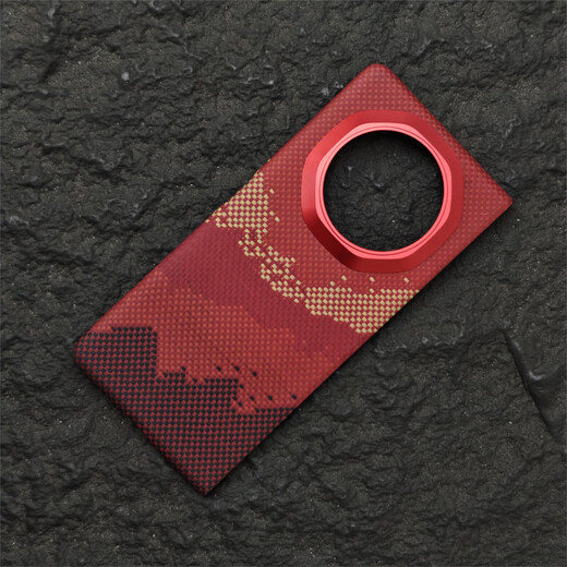 Huawei (HUAWEI) original quality Jingying Rizhao Jinshan applicable Kevlar mobile phone case magnetic MagicV3 aramid fiber v Rizhao Jinshan-magnetic Ruihong metal frame (single back cover) Magic V3