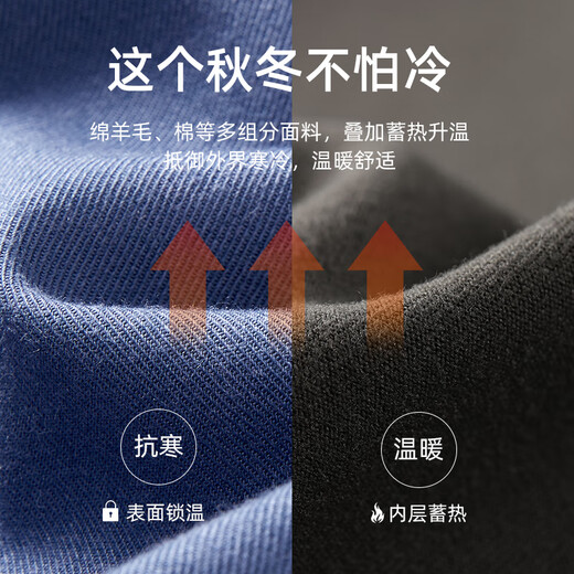 YOUNGOR 3D composite down 26 new wool warm double-layer thickened long-sleeved shirt green 41