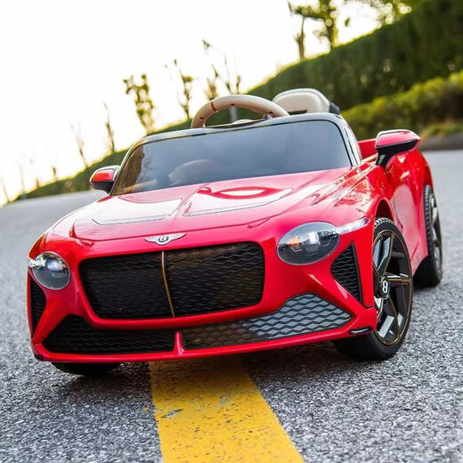 Bentley children's electric car four-wheel drive car for boys and girls with remote control toy car that can sit on a stroller accessories four-wheel drive