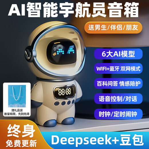 Wanhuo smart speaker bean bag ai robot voice bluetooth audio junior high school boy birthday gift men's high-end practical boy gift for brother boyfriend adult ceremony annual party gift