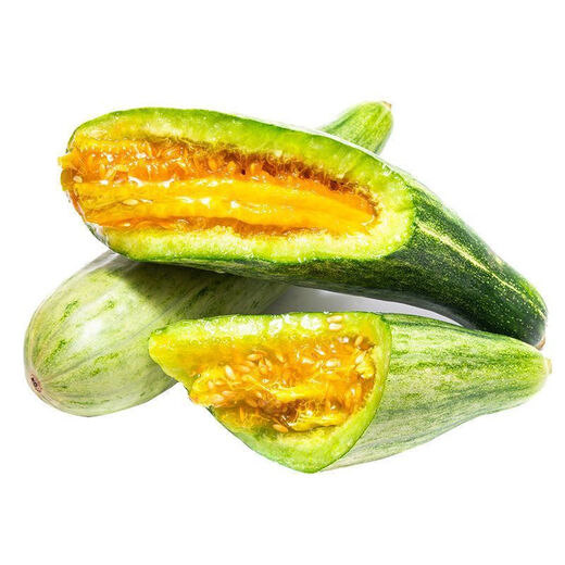 Croissant Melon Seeds, High Yield, Super Sweet Thin Skin Croissant Seeds, Balcony Flower Potted Fruit and Vegetable Seeds, Croissant Seeds, 5 packs, about 500 seeds