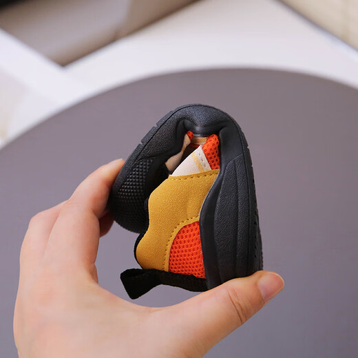 Tyrannis Season New Infant Soft Sole Non-Slip Toddler Shoes 0-1-3 Years Old Boy Casual Shoes Girls Shoes 4 Pink 22_Inner Length 14.0cm