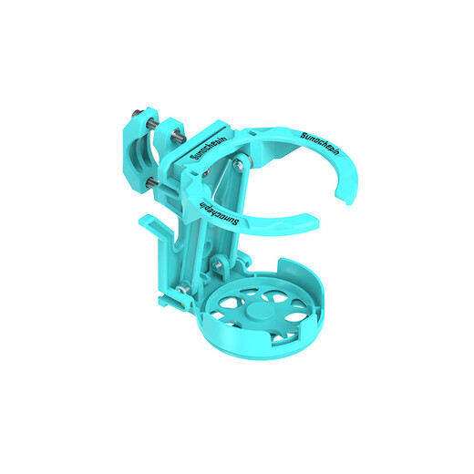 Gongma electric motorcycle motorcycle water cup holder bumper guard mountain road bicycle water bottle holder riding water cup holder folding water cup holder (handlebar type) purple