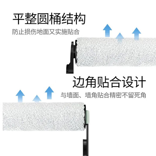 Suitable for Timco Fuwan 2.0LED/2.0LCD floor scrubber roller brush filter element cleaning fluid replacement accessories consumables set original quality 1 roller brush suitable for Timco 2.0LCD/2.0LED series