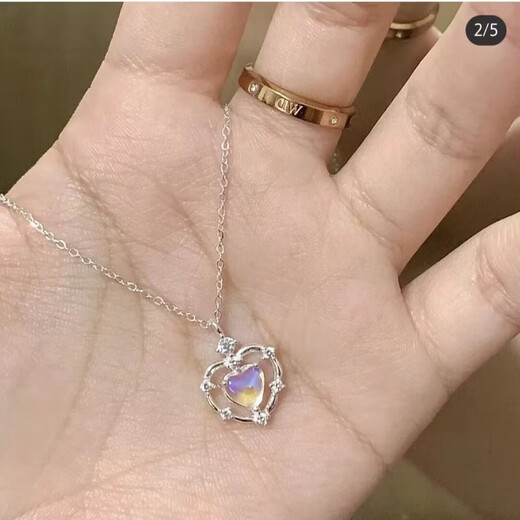 Necklace safety buckle ins six-piece clavicle chain butterfly love light luxury niche new design student bestie #41 six-piece necklace set