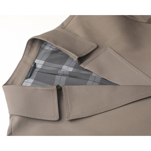 TPZBWG high-end brand mid-length windbreaker men's 2025 autumn and winter new business casual dad men's jacket navy blue M 170