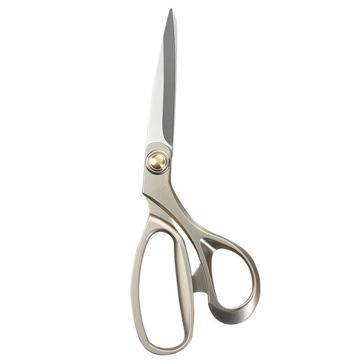 JCZS Ciseaux japonais de qualité pour tailleurs, ciseaux de couture japonais en acier inoxydable pour usines de vêtements, spéciaux pour la coupe de tissu, coupe de tissu domestique, petite taille 8,5 pouces - marron - en boîte