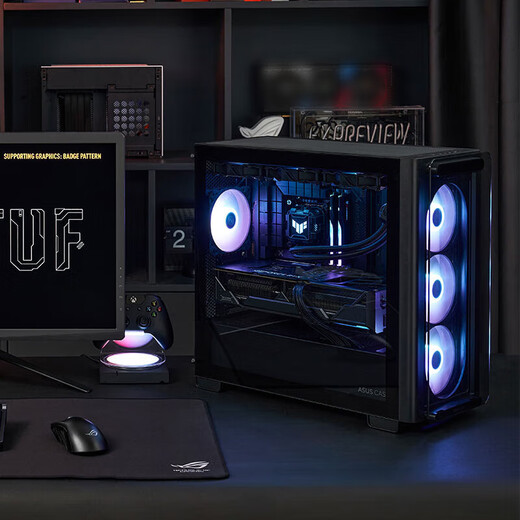 AMD Ryzen R7 9800X3D/RTX5080/RX9070XT High-end enthusiast host 2K/4K high-brush gaming computer High-performance e-sports desktop assembly computer Configuration 3 9800X3D/5070Ti/48G