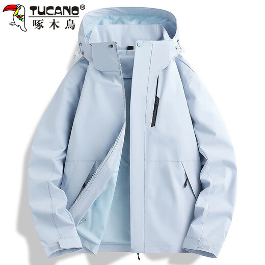 Woodpecker (TUCANO) men's and women's jackets for autumn and winter outdoor sports couples mountaineering jackets men's Moonlight Orchid XL