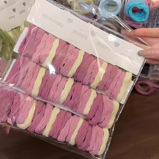 Super soft, highly elastic and durable high ponytail boxed quality hair rope rubber band hair tie 2025 new style high-end sense 2 boxes black + coffee color