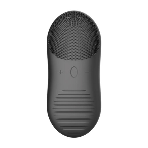 Xiaomi Jian Deutsche Qualität tragbare Schallvibrations-Reinigungsbürste, Silikon-Bürste mit weichen Borsten, Tiefenreinigung, elektrischer Gesichtsreiniger für Herren, Gesichtsmassage, Porenreiniger, Vater, Freund, Geschenk, Xuanwu, Schwarz