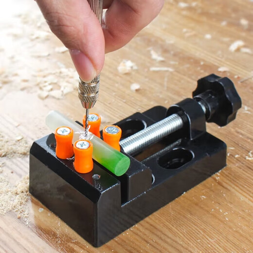 Hu Ge Mini Small Vise Bench Vise Workbench Multifunctional Precision Clamp Mini Table Vise Flat-nose Pliers Wenwan Vise