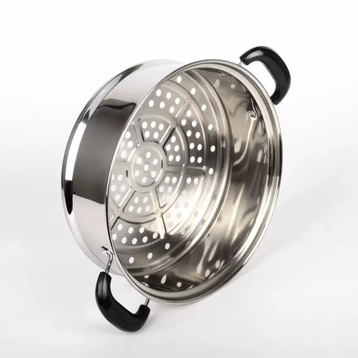 Yusenyi notch American mouth 304 food grade stainless steel steamer drawer steamer wok electric pot steamer steamer inner diameter 16cm American mouth (304) steel handle 16cm