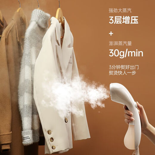 Becky Bear Handheld Garment Ironing Machine Steam Ironing Machine Small Portable Wrinkle Removal Ironing Machine for Home Use in Dormitories Flagship Model - Can Iron All Kinds of Fabrics Leading in Sales Fast Wrinkle Removal/Easy to Flatten with One Iron