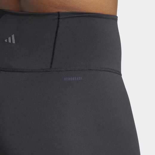 Adidas ALL ME Soft Pants Nude Yoga Pilates Tight Nine-Point Pants Women's Adidas Black L