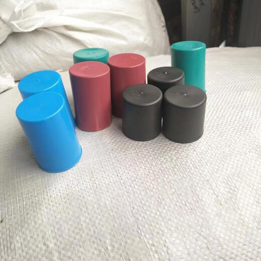 Bun Peng thread protective sleeve plastic steel bar green extended protective cap sleeve nuclear power plug steel pipe steel bar sleeve protective cap sleeve 14 extended cap 40mm black 100