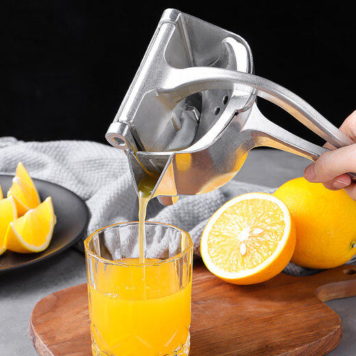 Baijie pomegranate juice artifact manual juicer thickened weighted orange juice machine hand pressed lemon detachable fruit juicer