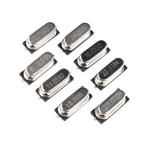 8M11.0592M12M13.56M16M22.118M24/25M SMD 49SMD type passive crystal oscillator crystal 12M SMD crystal oscillator (10 pieces) No Specifications